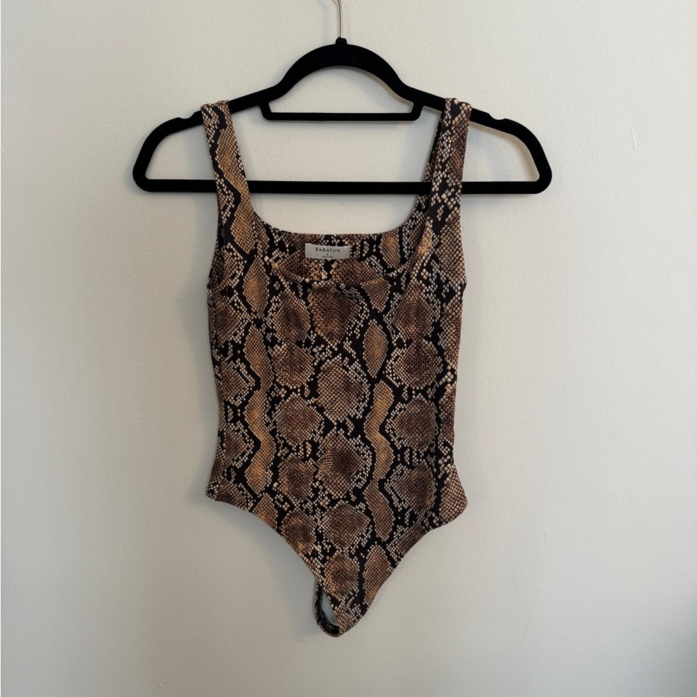 Babaton Aritzia Python Snake Bodysuit